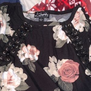 Rose long sleeve shirt